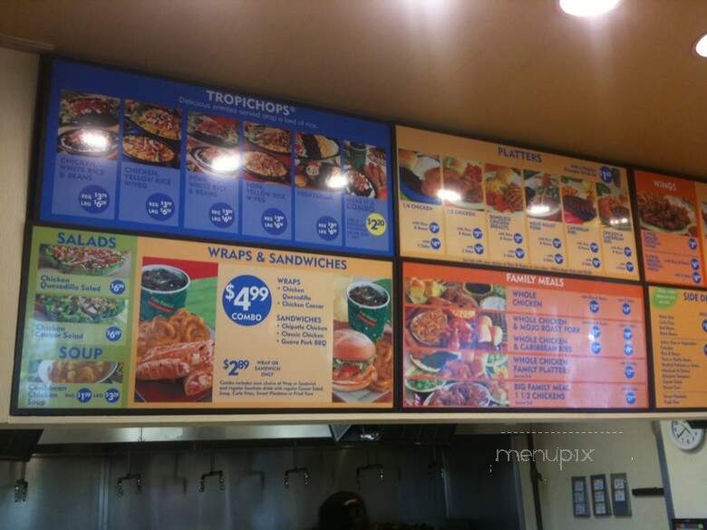 Pollo Tropical - Orlando, FL menu_pic