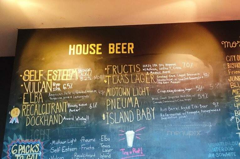Black Star Co-Op Pub & Brewery - Austin, TX menu_pic