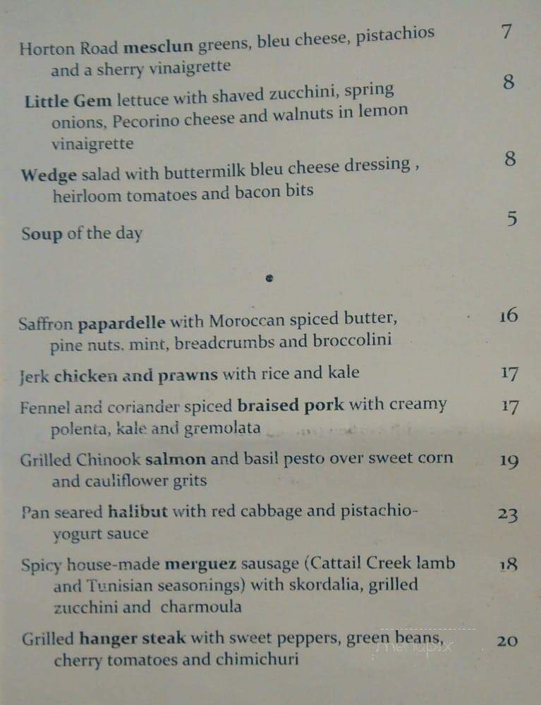 Belly - Eugene, OR menu_pic