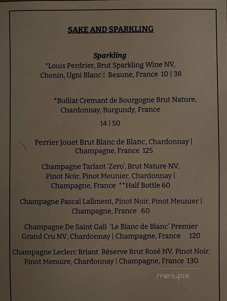 Boucherie - New Orleans, LA menu_pic