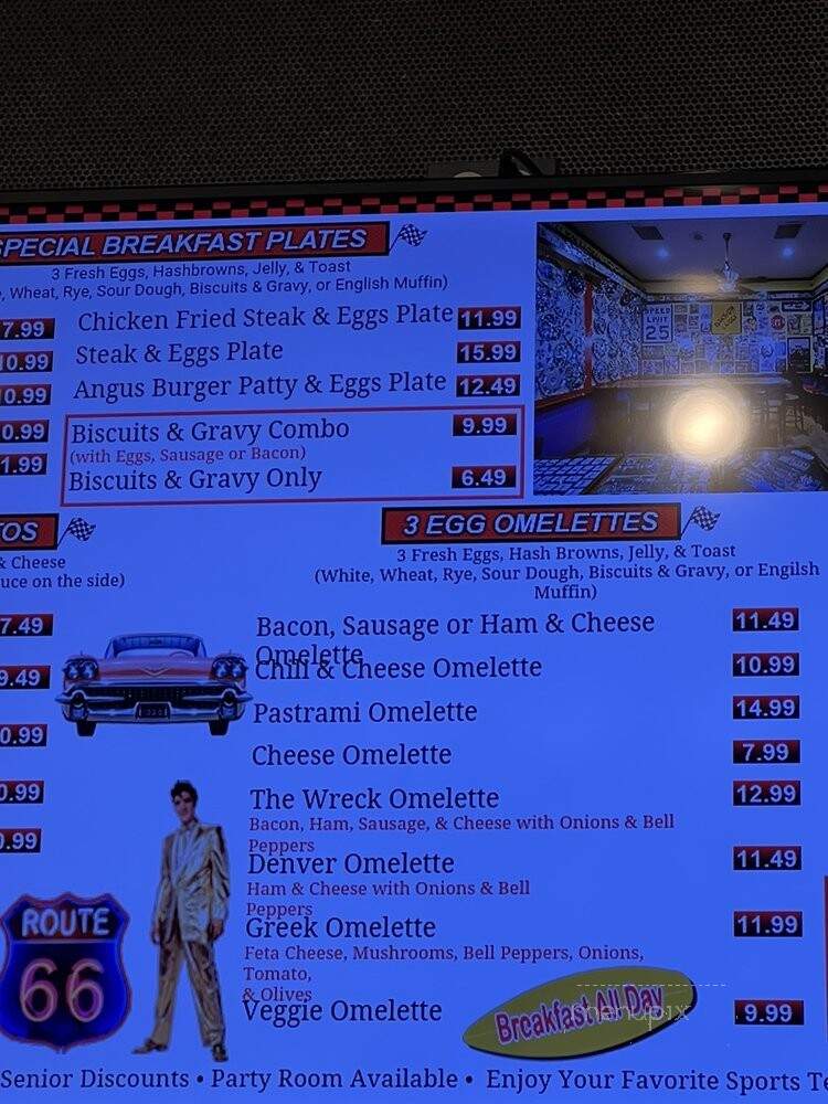 Pit Stop - Oceanside, CA menu_pic