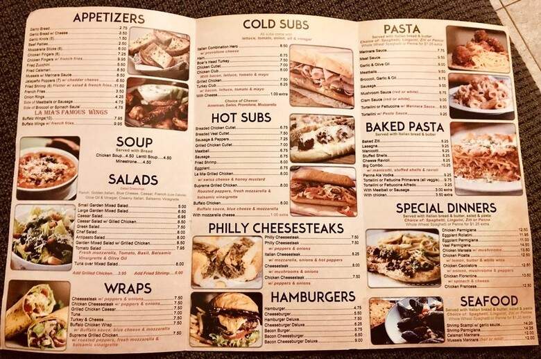 La Mia Pizza - New York, NY menu_pic
