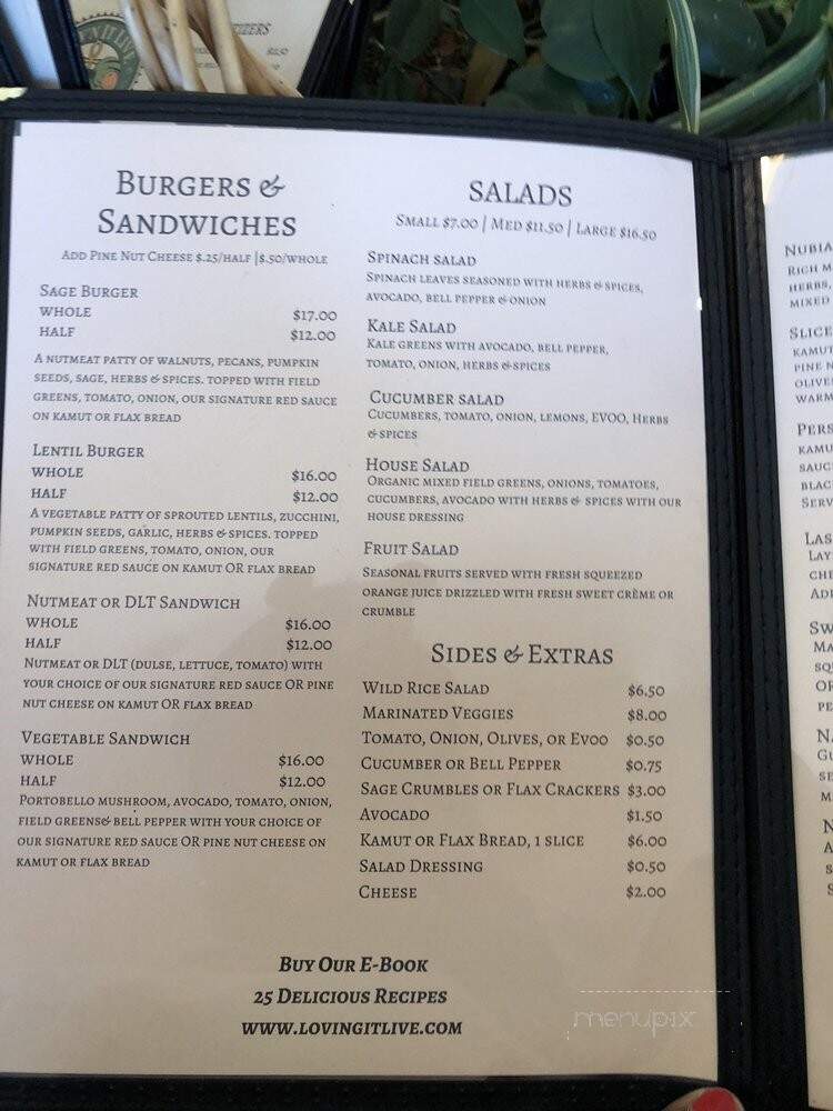 Luv'n It Live - East Point, GA menu_pic