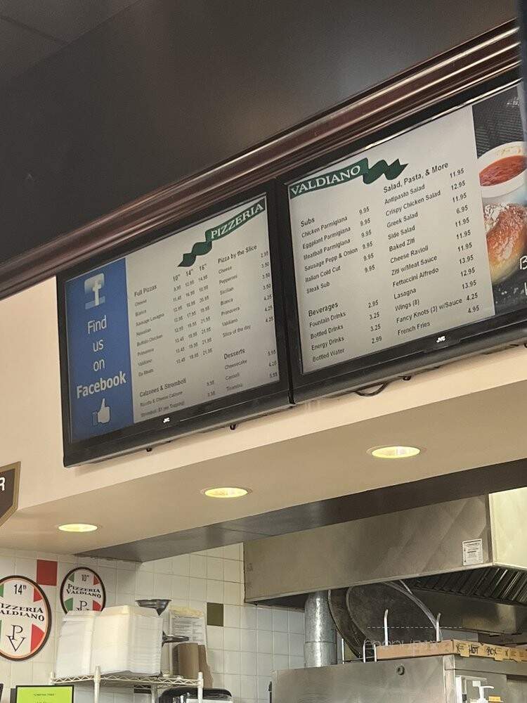 Pizzeria Valdiano - Orlando, FL menu_pic