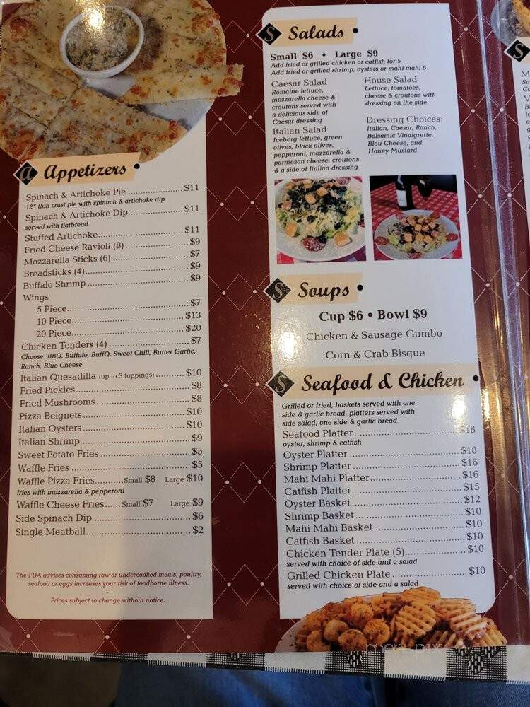 That's Amore Pizza - Metairie, LA menu_pic