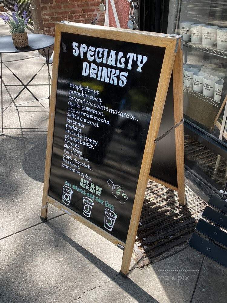 Sensuous Bean of Columbus Ave - New York, NY menu_pic