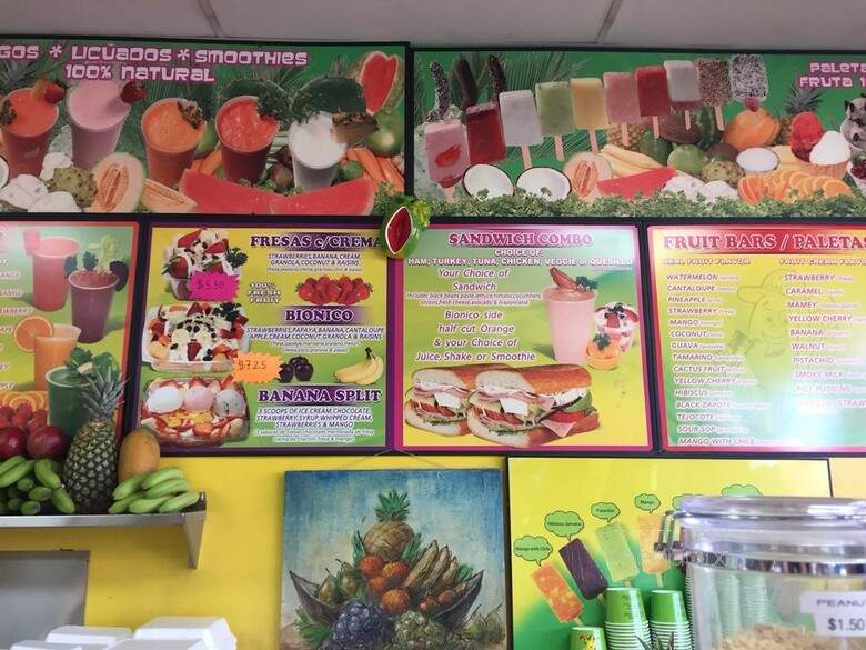 Mateo's Ice Cream & Fruit Bars - Los Angeles, CA menu_pic