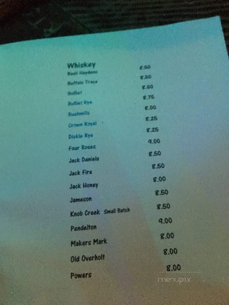 Lava Lounge - Seattle, WA menu_pic