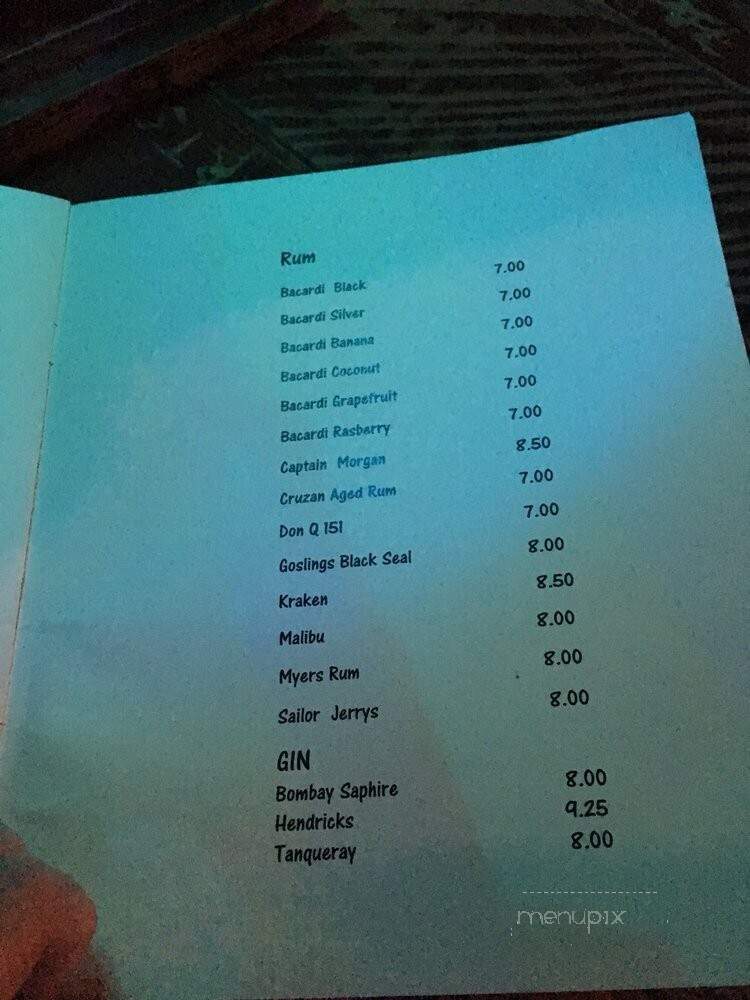 Lava Lounge - Seattle, WA menu_pic