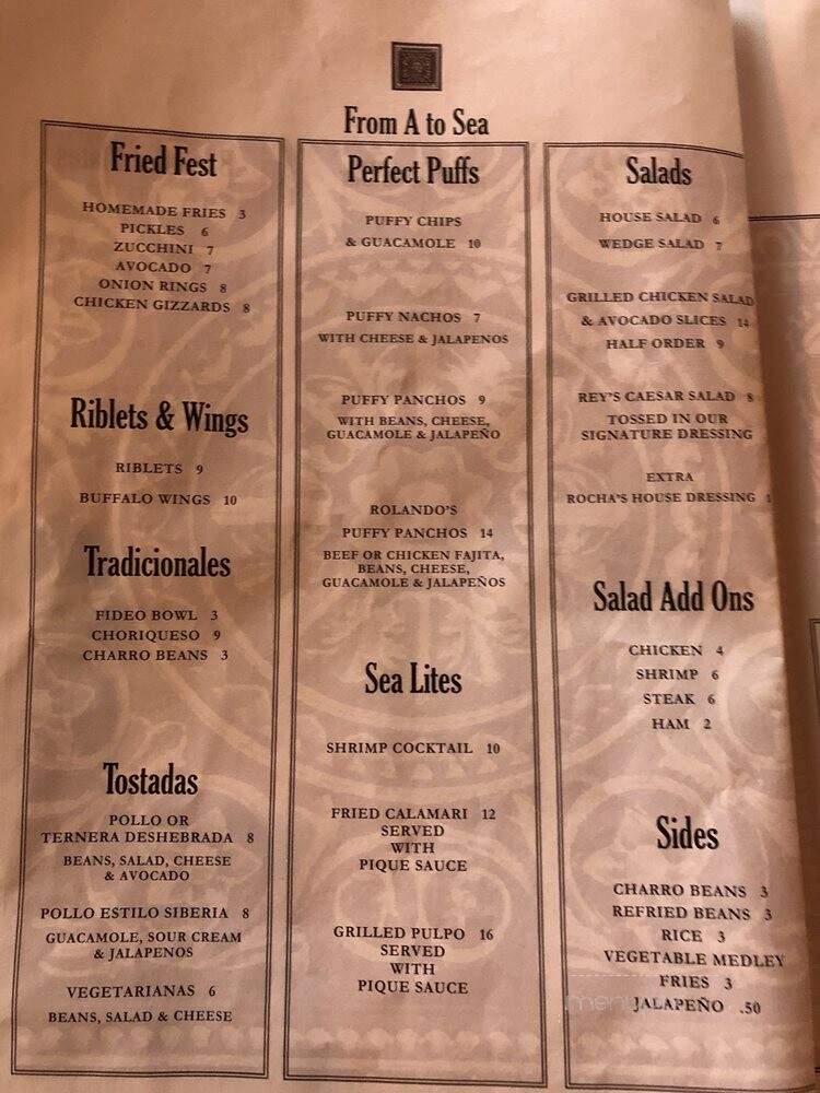 Rocha's El Catan Grill - Laredo, TX