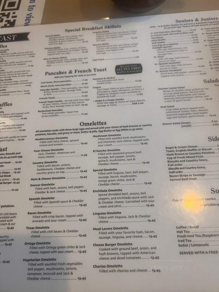 Waffle Shop - Salinas, CA menu_pic