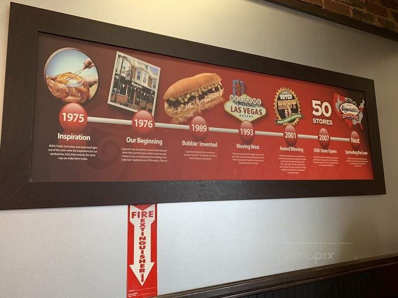 Capriottis Sandwich Shop - Sparks, NV menu_pic