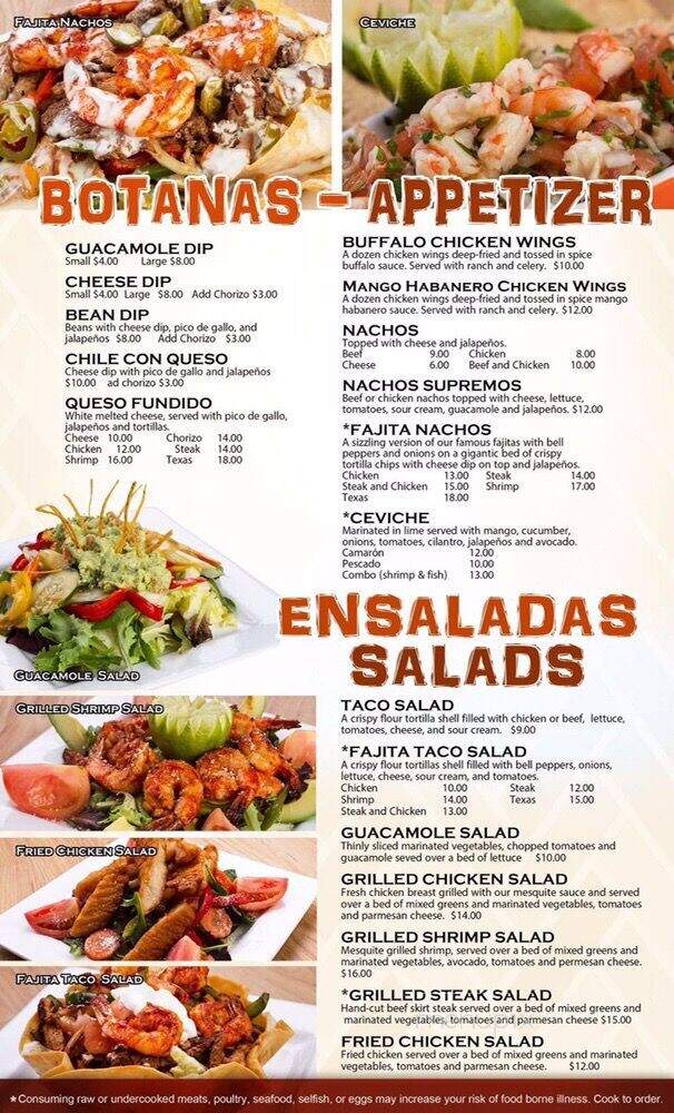 Taqueria Mexico - Birmingham, AL menu_pic