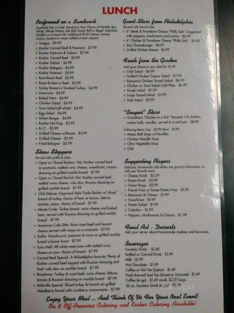 Hello Deli - North Charleston, SC menu_pic