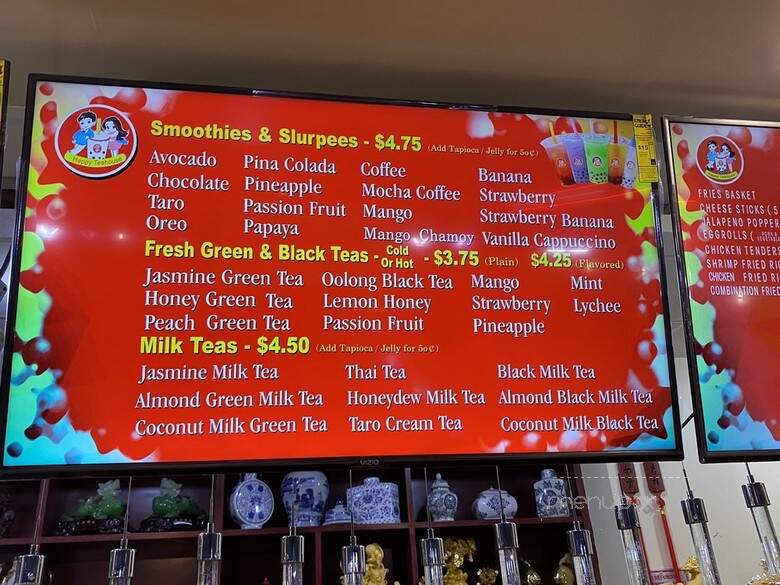 Happy Tea House - Houston, TX menu_pic