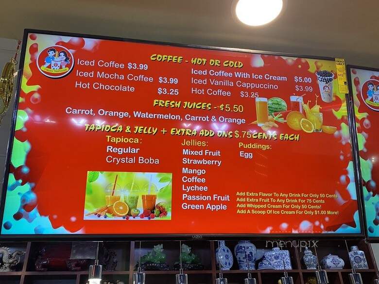 Happy Tea House - Houston, TX menu_pic