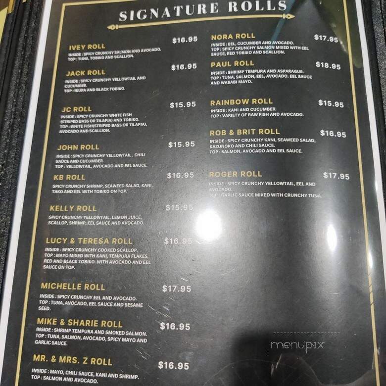 Morimoto - Concord, NH menu_pic