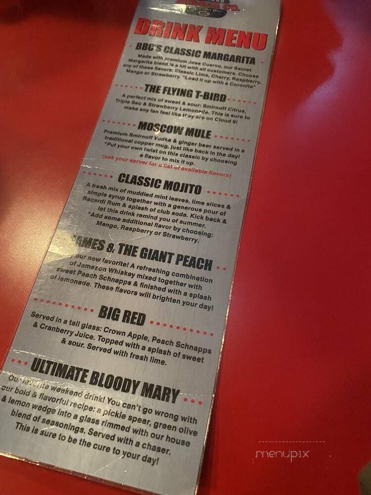 Monk's Bar & Grill - Baraboo, WI menu_pic