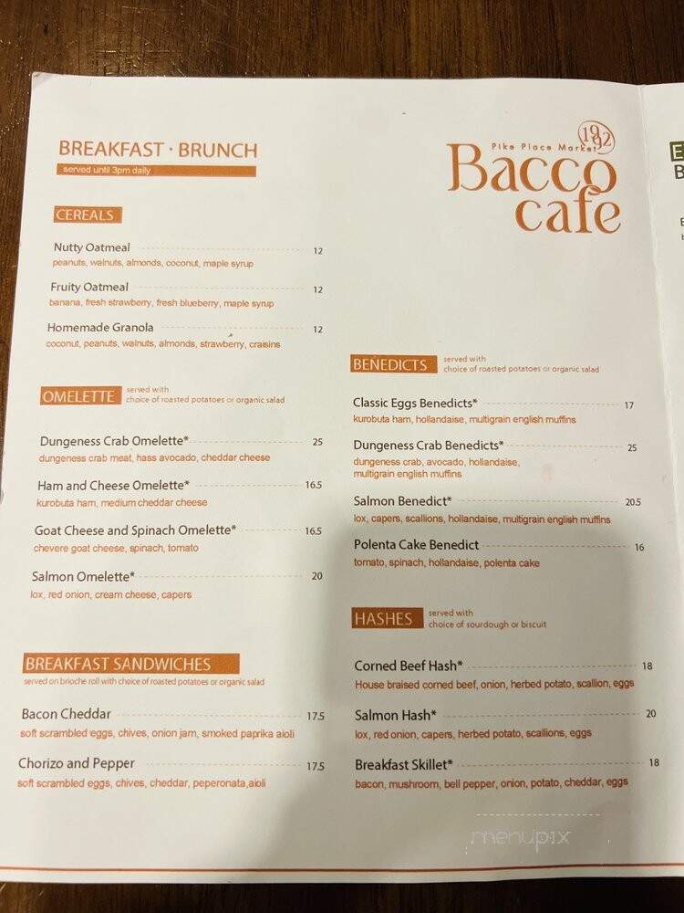 Bacco Bistro - Seattle, WA