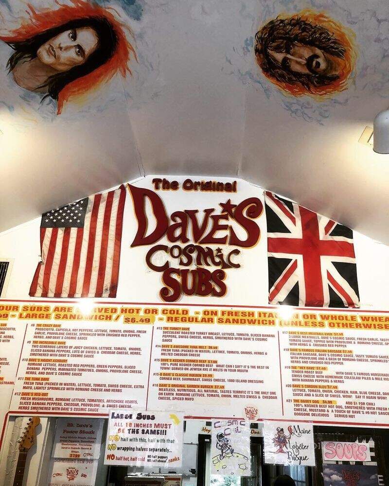 Dave's Cosmic Subs Franchise - Chagrin Falls, OH