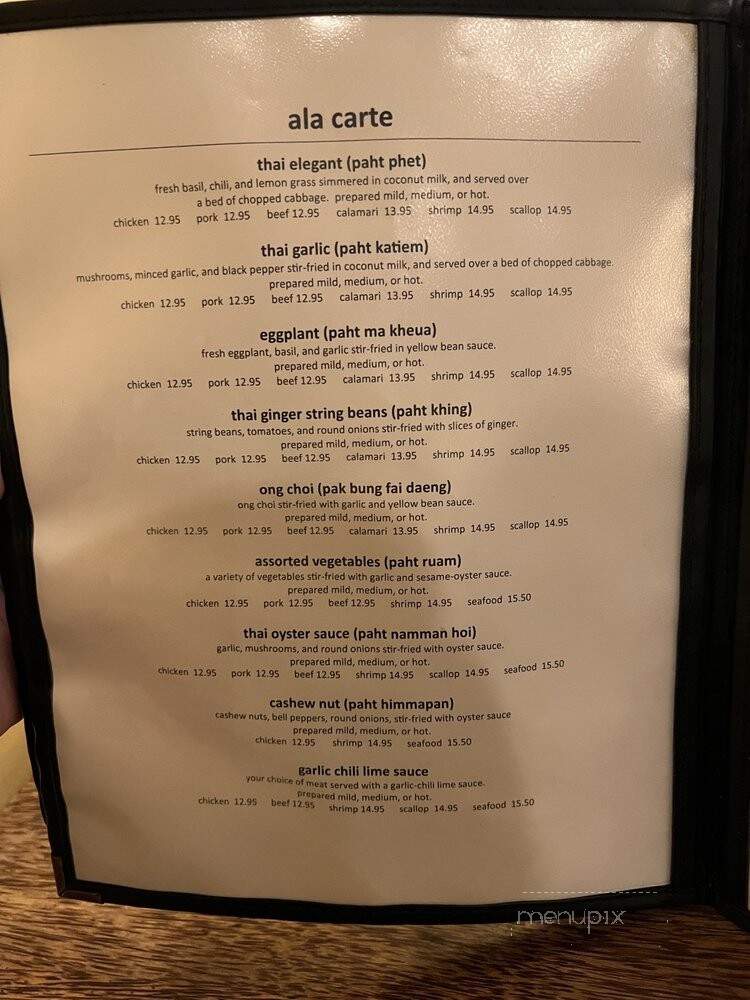 Phuket Thai - Honolulu, HI menu_pic