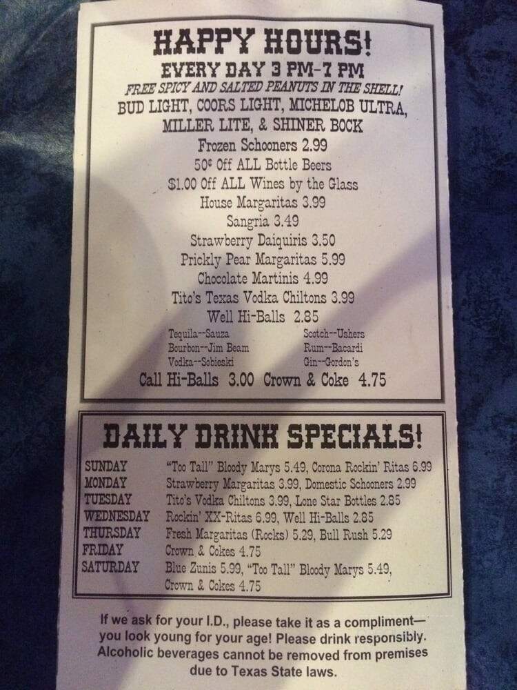 CapRock Cafe - Lubbock, TX menu_pic