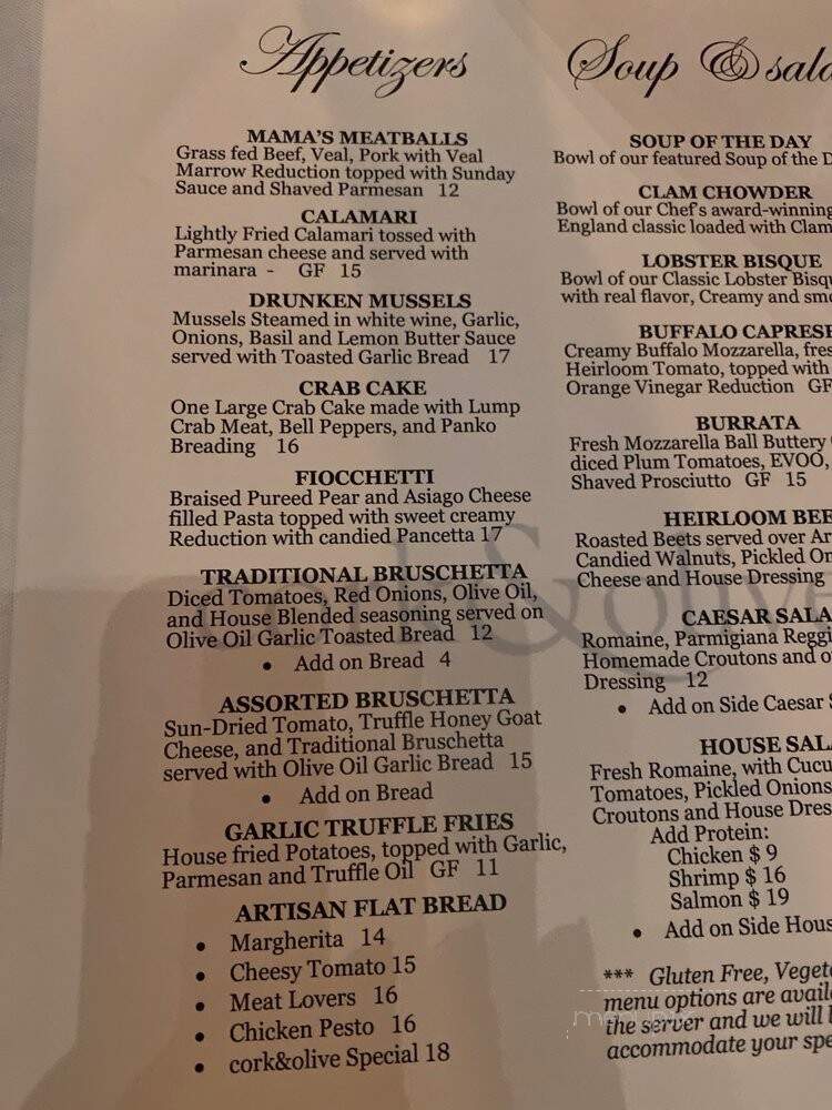 CorkOlive - Lake Mary, FL menu_pic