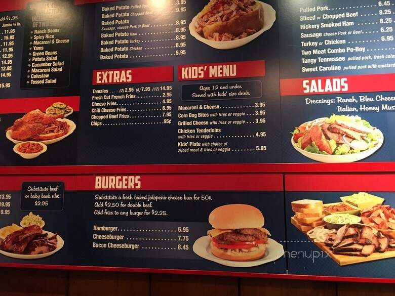 Pappas Bar-B-Q - Houston, TX menu_pic