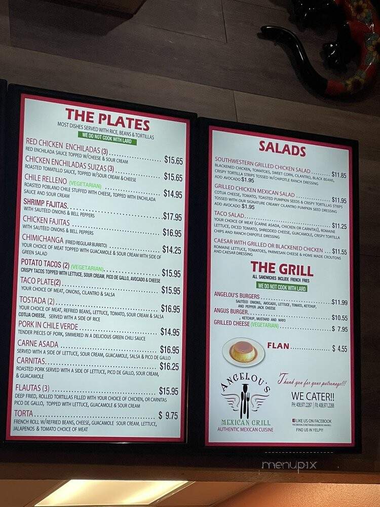 Iguana's Taqueria - San Jose, CA menu_pic