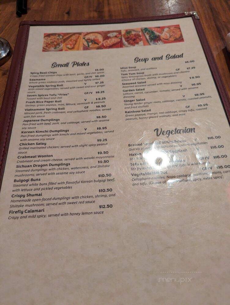 Nooshi - Washington, DC menu_pic