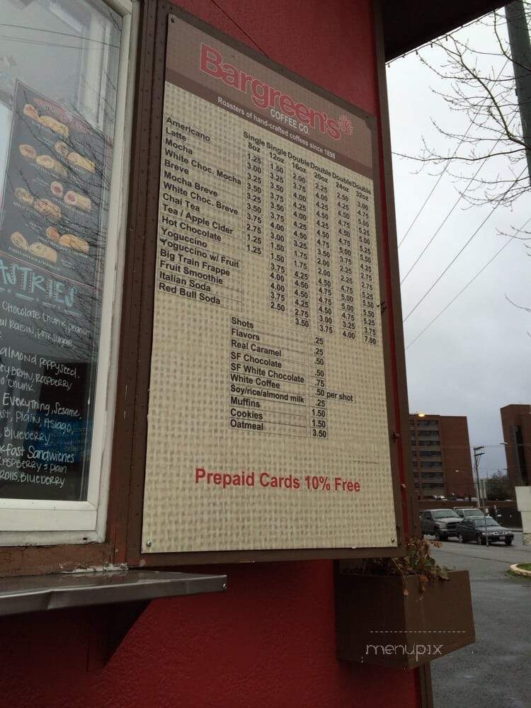Espresso Time - Everett, WA menu_pic