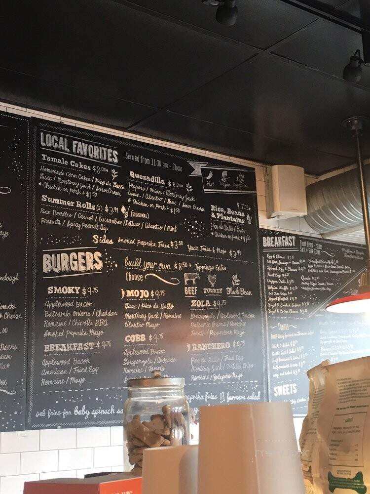 On the Hill Cafe - Baltimore, MD menu_pic