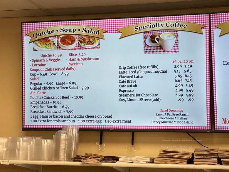 Granny Scott's Pie Shop - Lakewood, CO menu_pic