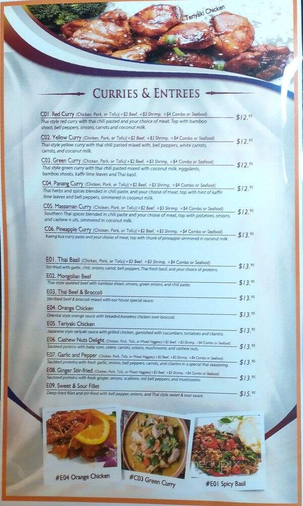 Thai Taste - Las Vegas, NV menu_pic