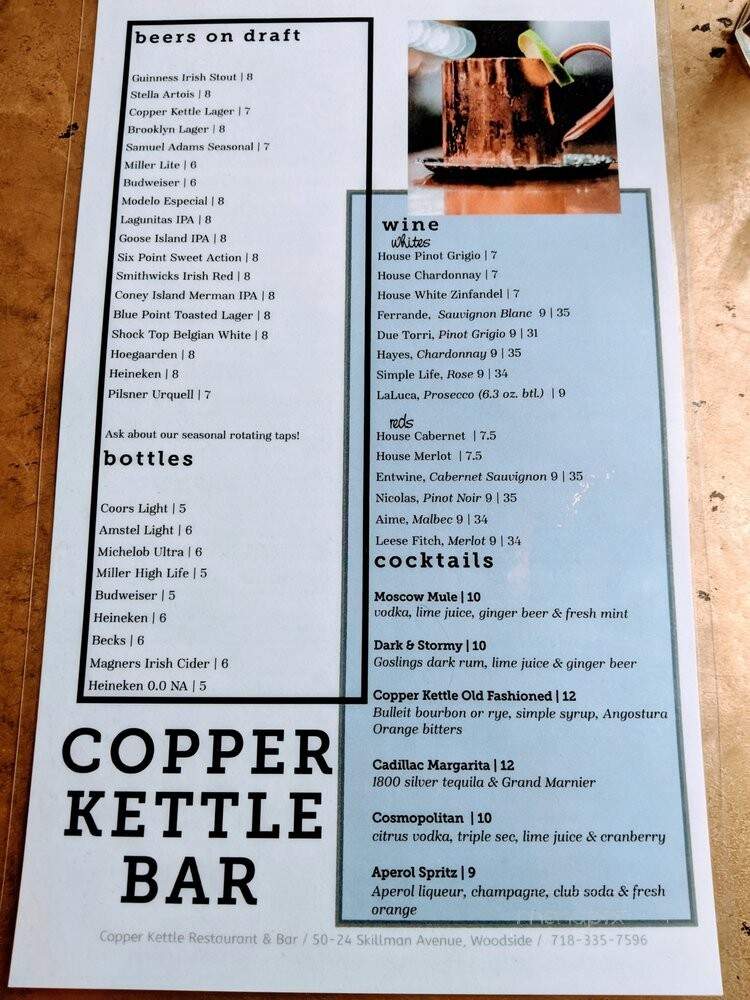 Copper Kettle Restaurant - Queens, NY