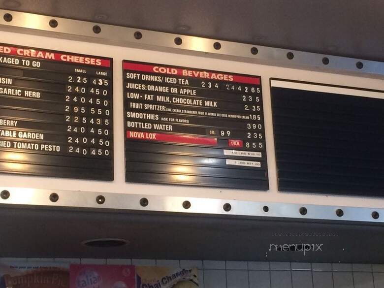 East Coast Bagel Co. - Loma Linda, CA menu_pic
