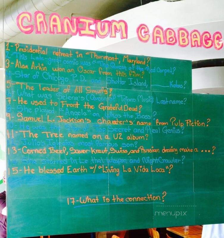 The Cabbage Patch - Beverly Hills, CA menu_pic