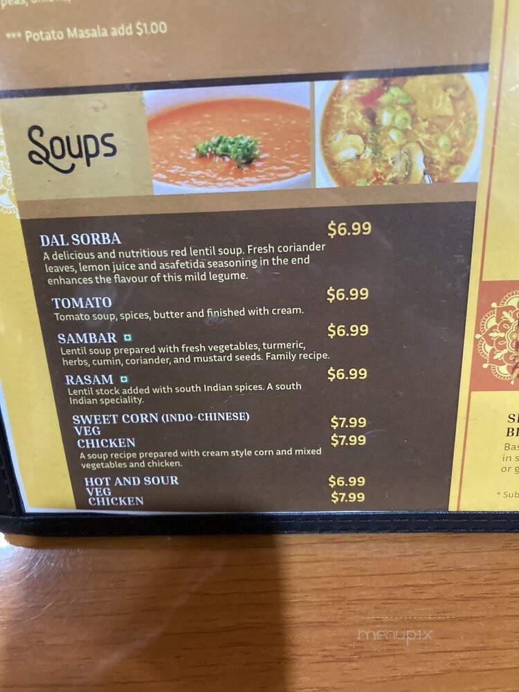 Flavor of India by Tamarind - Cranberry Township, PA menu_pic