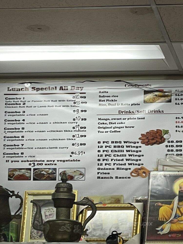 New India Sweets & Spices - Los Angeles, CA menu_pic