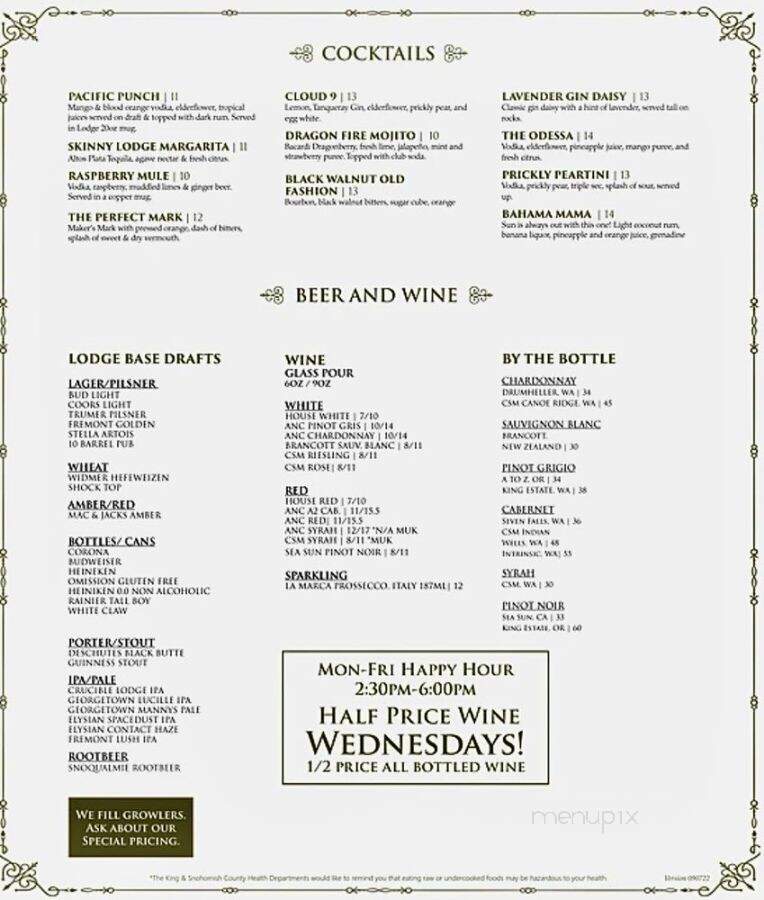 Lodge Sports Grille - Mukilteo, WA menu_pic