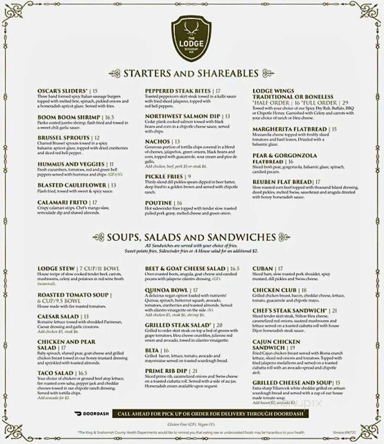 Lodge Sports Grille - Mukilteo, WA menu_pic