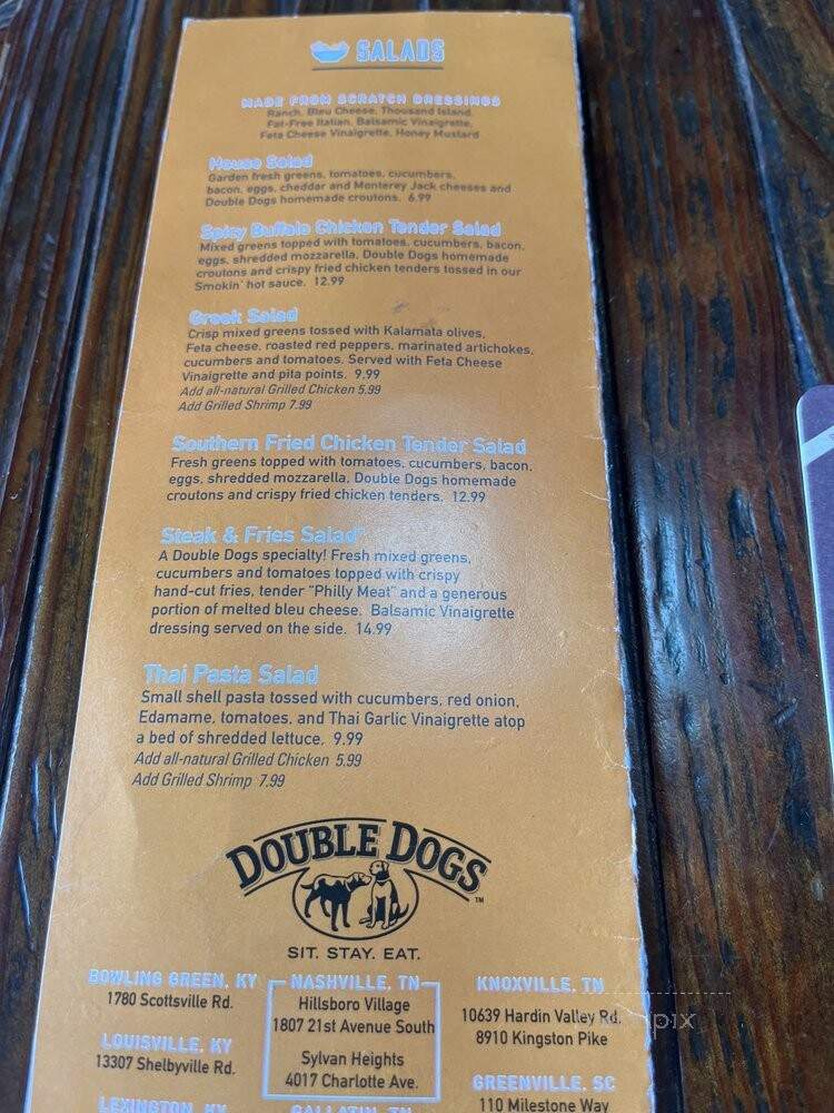 Double Dogs Chow House - Bowling Green, KY menu_pic