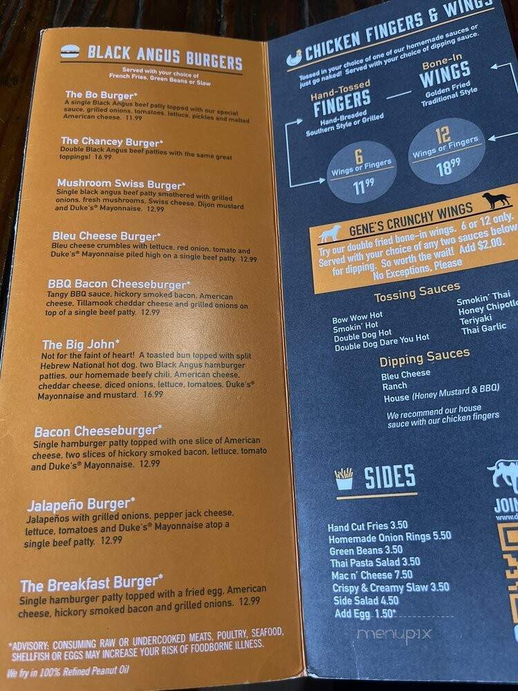 Double Dogs Chow House - Bowling Green, KY menu_pic
