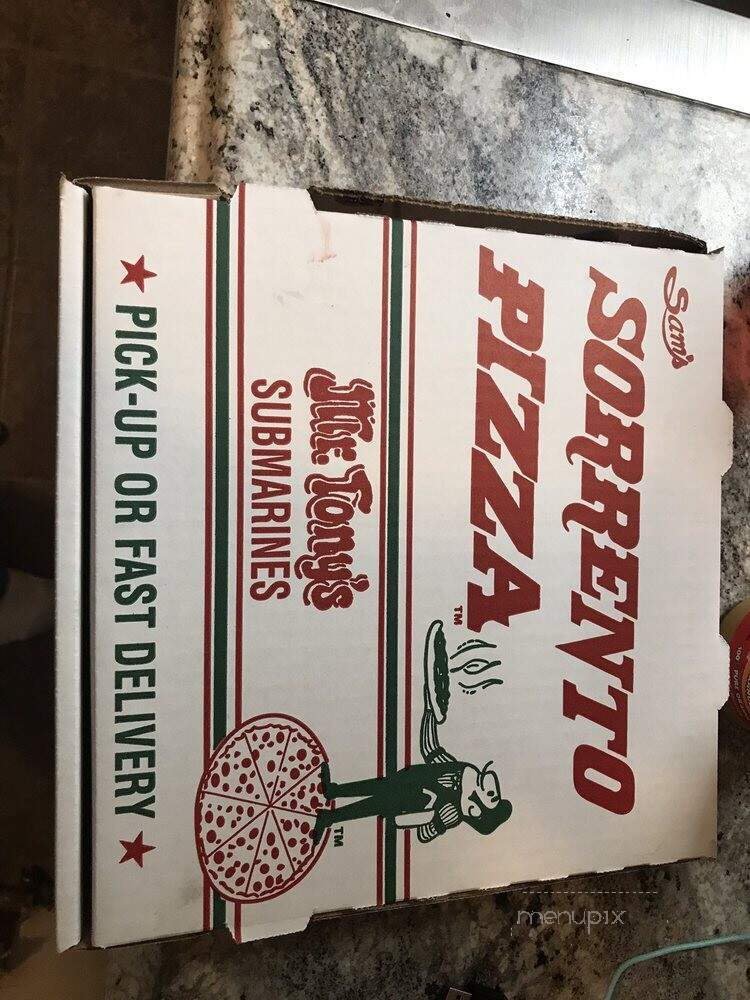 Sam's Sorrento Pizza Incorporated - St Clair Shores, MI menu_pic