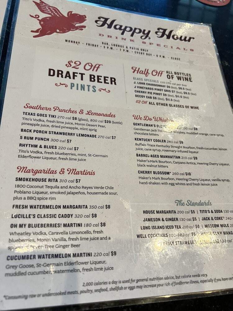 Lucille's Smokehouse BBQ - Long Beach, CA menu_pic