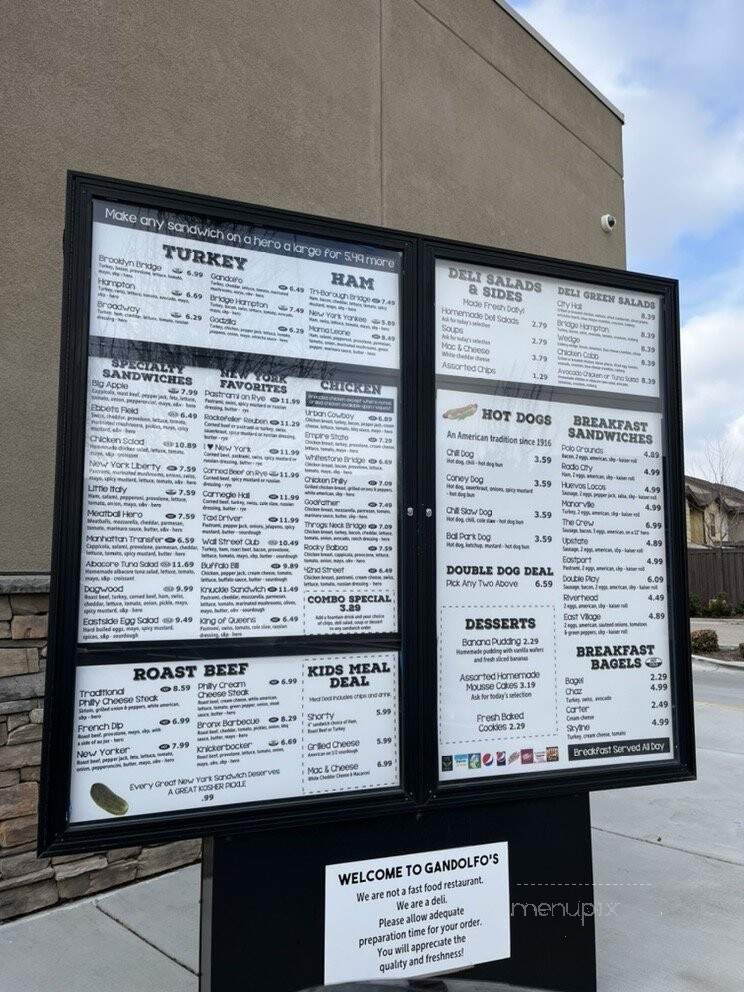Gandolfo's NY Deli - Meridian, ID menu_pic