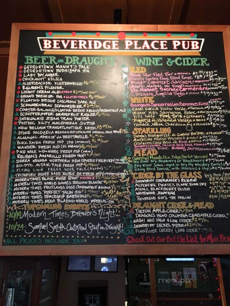 Beveridge Place Pub - Seattle, WA