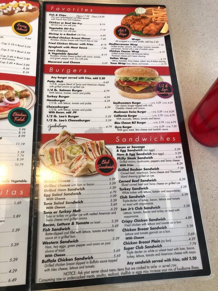 Leo's Coney Island - Farmington Hills, MI menu_pic