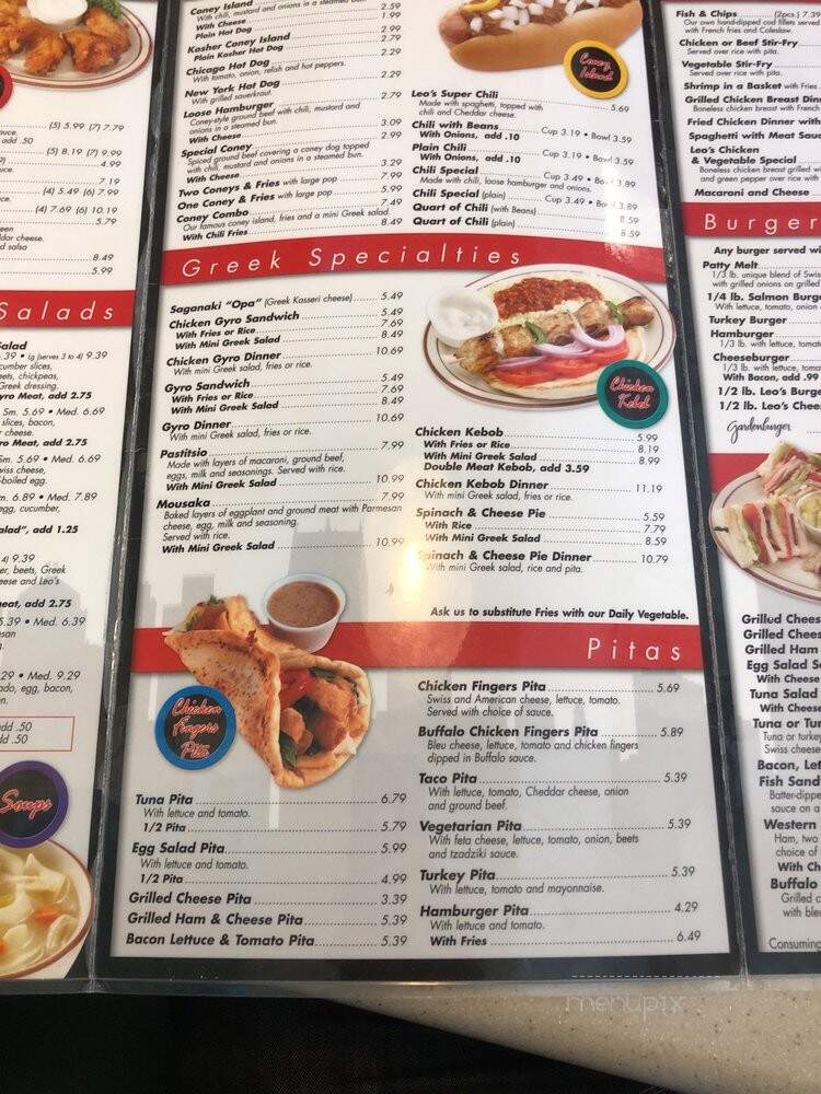 Leo's Coney Island - Farmington Hills, MI menu_pic