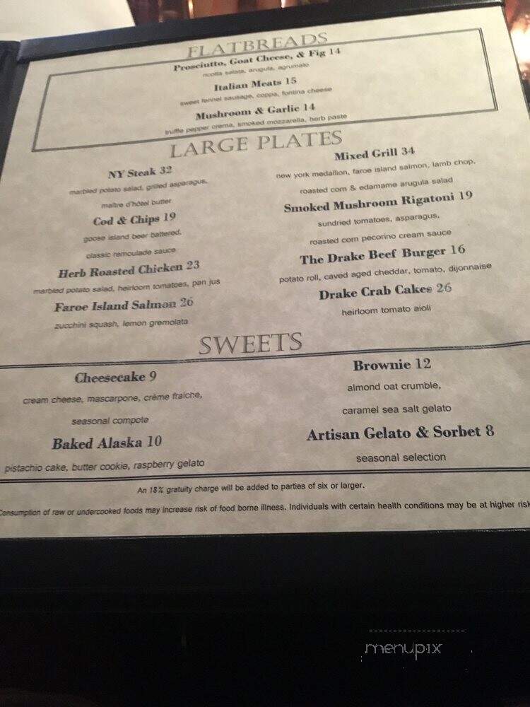 Coq D'Or - Chicago, IL menu_pic